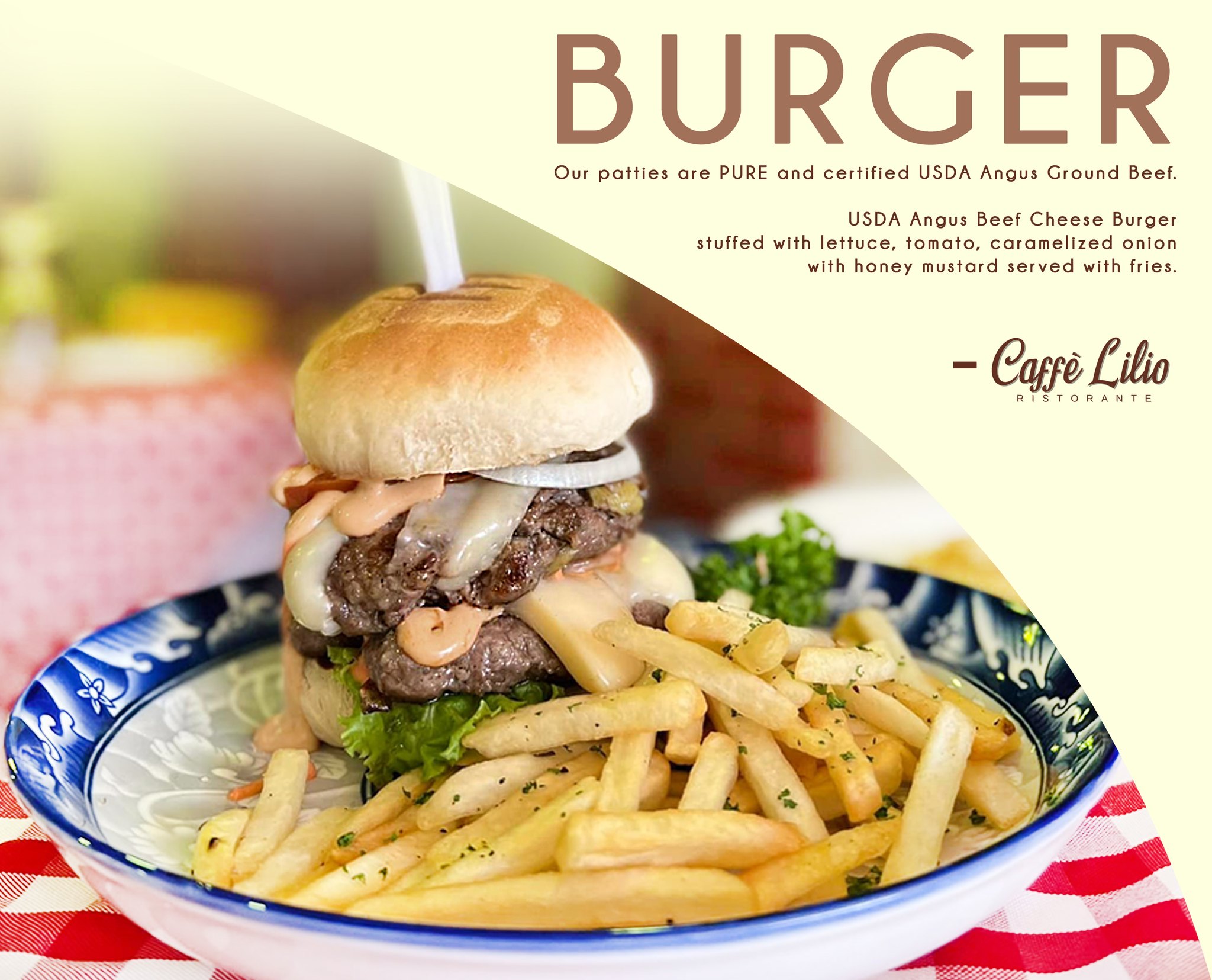 Cheese Burger - Double